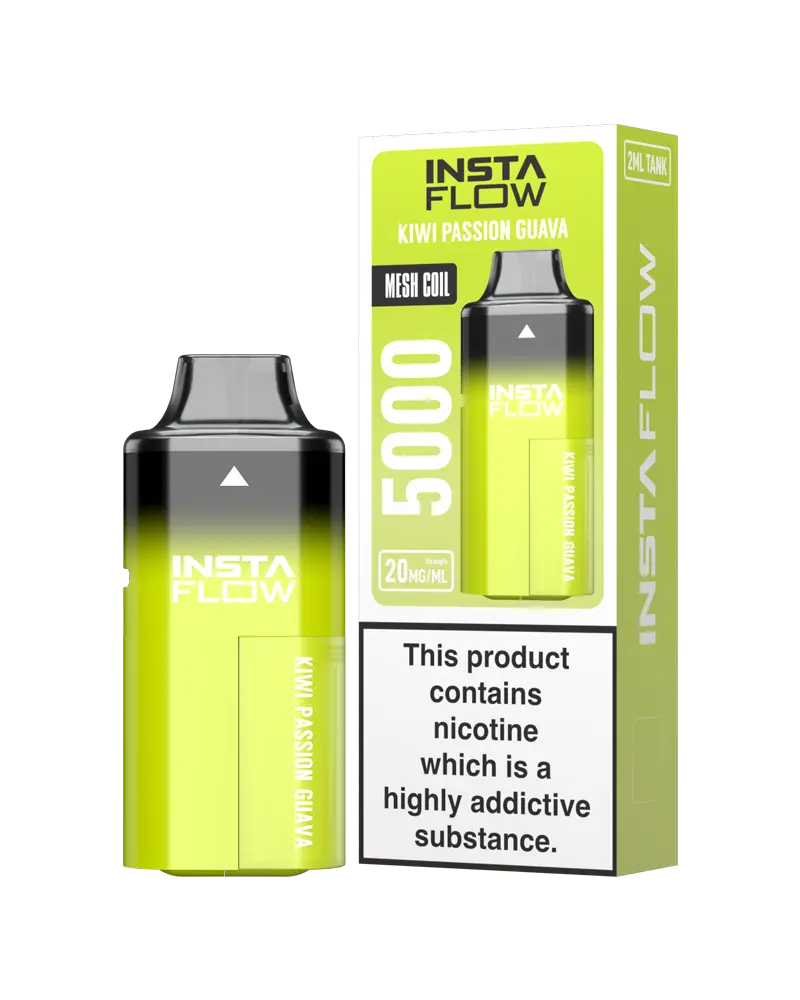 Instaflow 5000 Disposable Kiwi Passion Guava Vape Kit