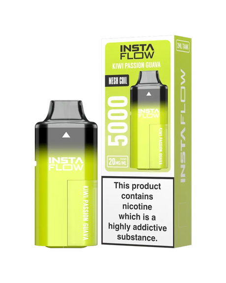 Instaflow 5000 Disposable Kiwi Passion Guava Vape Kit