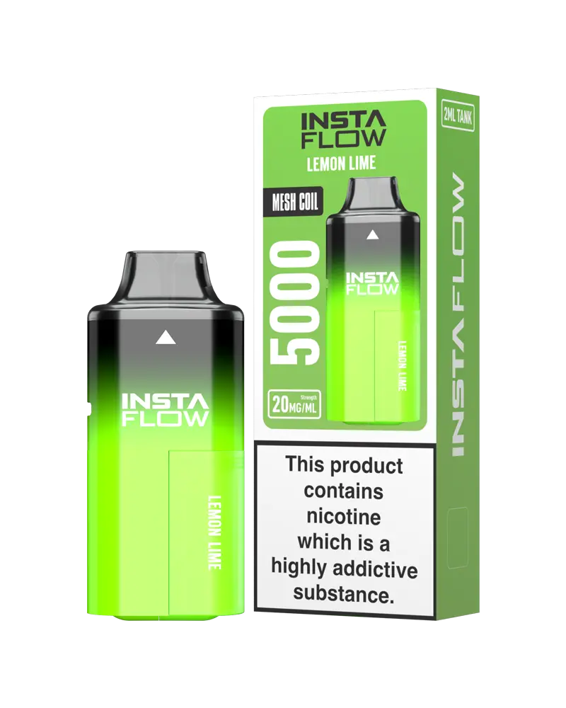 Instaflow 5000 Disposable Lemon Lime Vape Kit