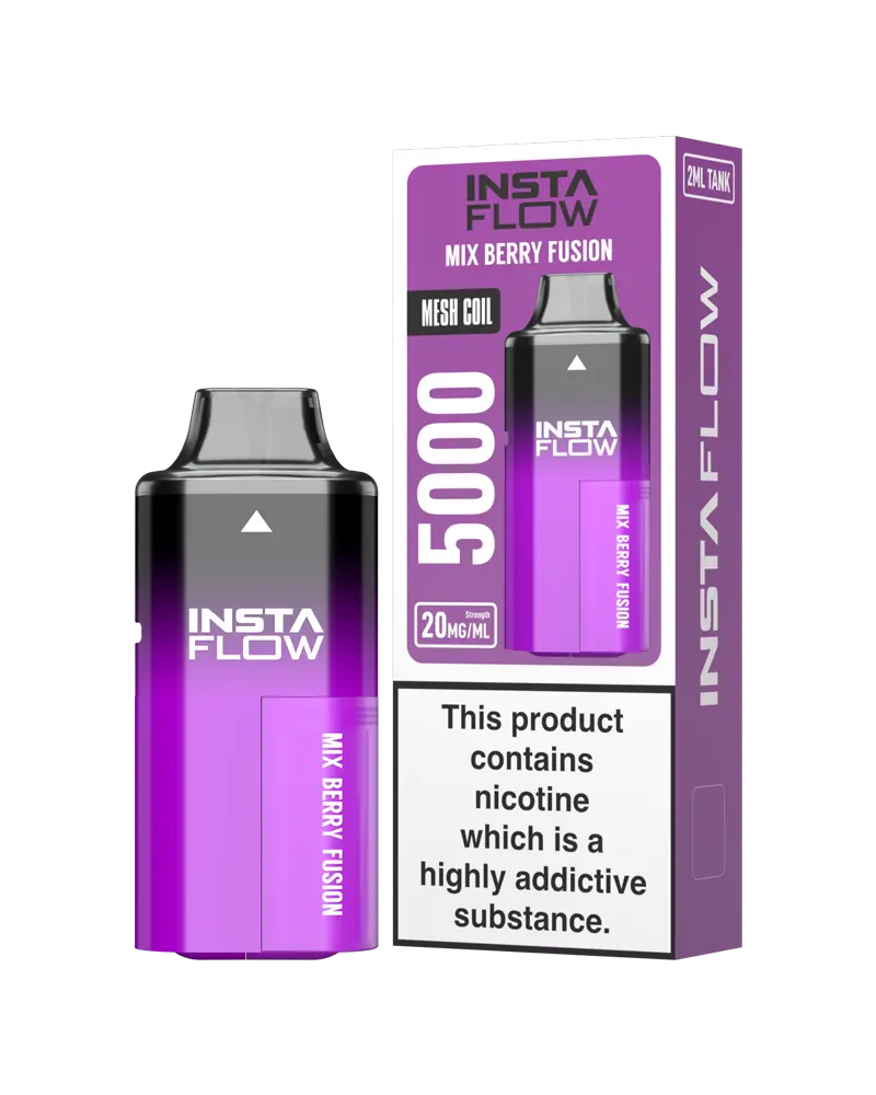 Instaflow 5000 Disposable Mix Berry Fusion Vape Kit