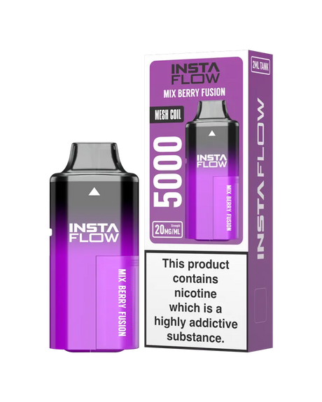 Instaflow 5000 Disposable Mix Berry Fusion Vape Kit