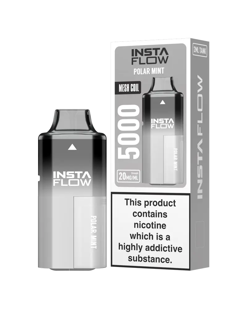 Instaflow 5000 Disposable Polar Mint Vape Kit