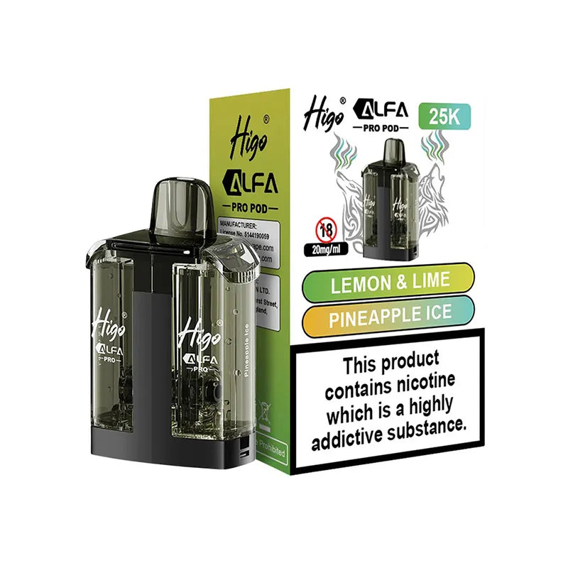 Higo Alfa Pro 25K Pods
