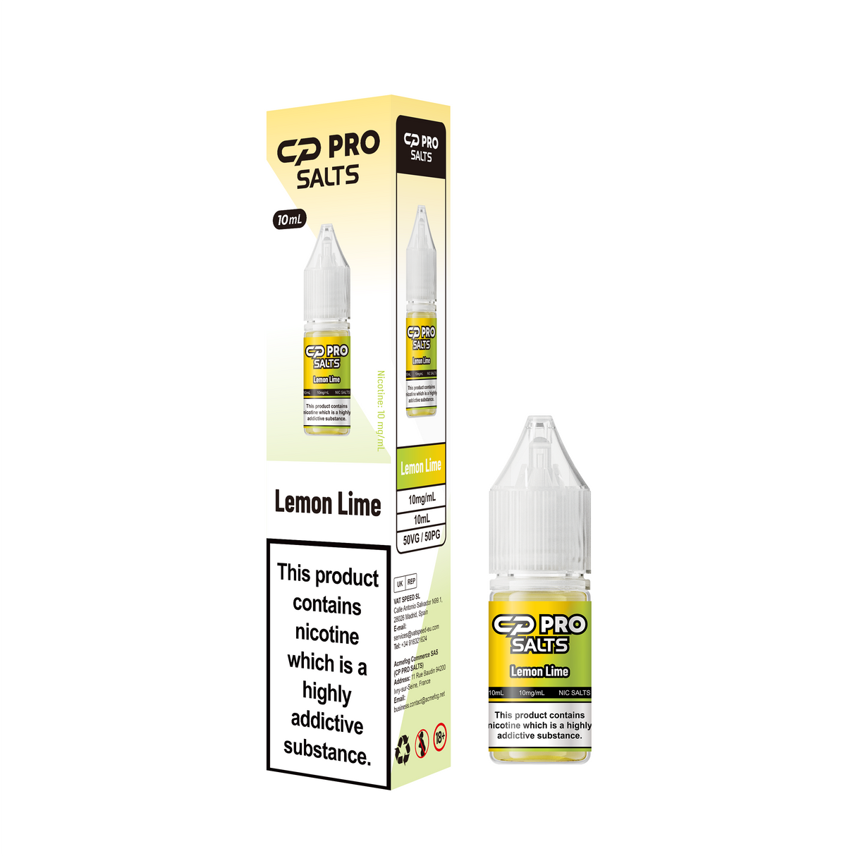 Crystal Pro CP Lemon Lime Nic Salt
