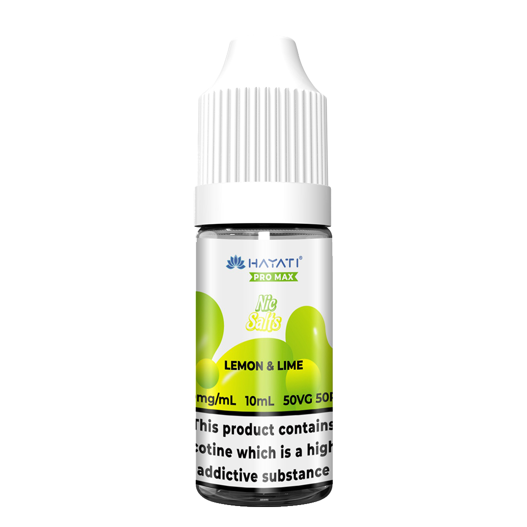 Hayati Pro Max Lemon & Lime Mint Nic Salt Vape Juice