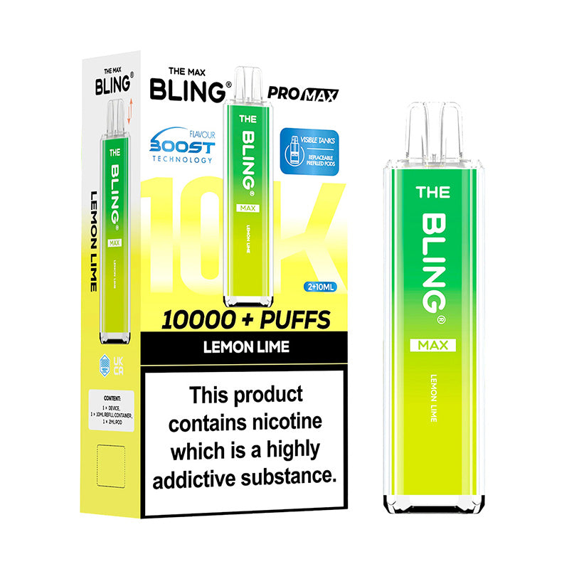 Bling Pro Max 10K Pod Kit – 10000 Puffs Rechargeable Vape