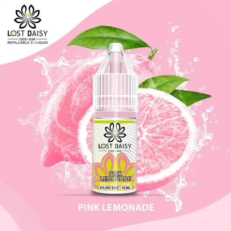 Lost Daisy 5000 Bar Salt 10ml Pink Lemonade