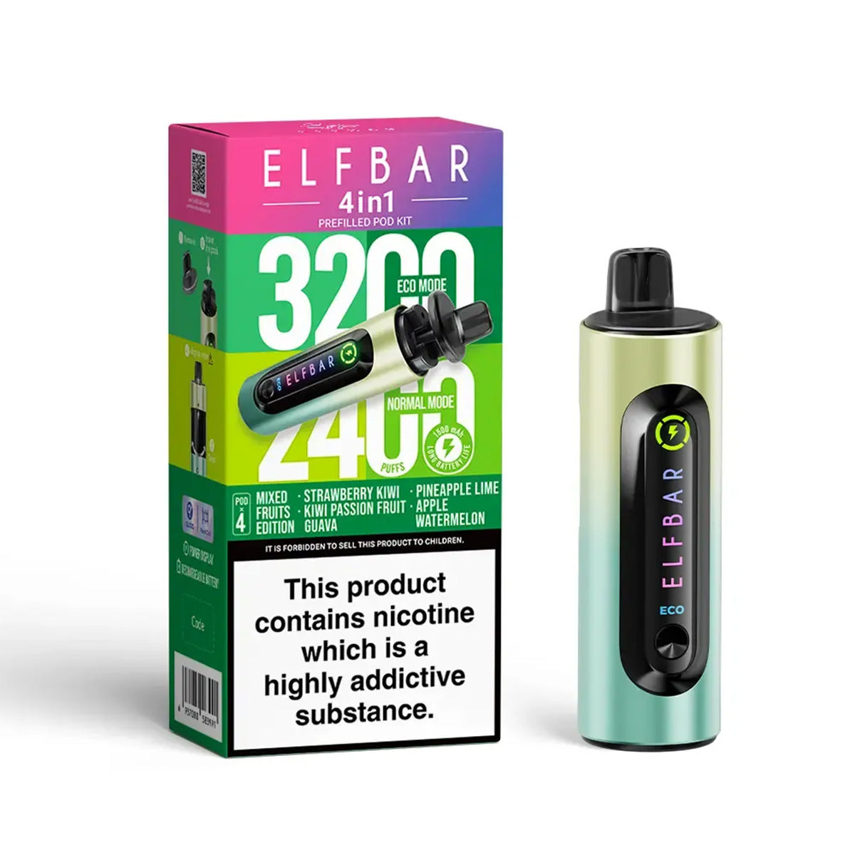 Elf Bar 4-in-1 Prefilled Pod Kit