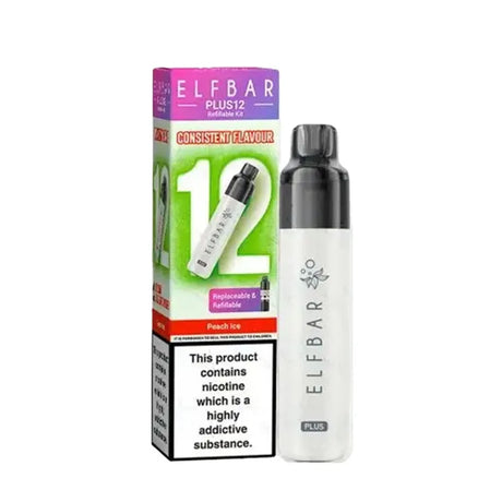 Peach Ice Elf Bar Plus 12 Prefilled Pod Kit