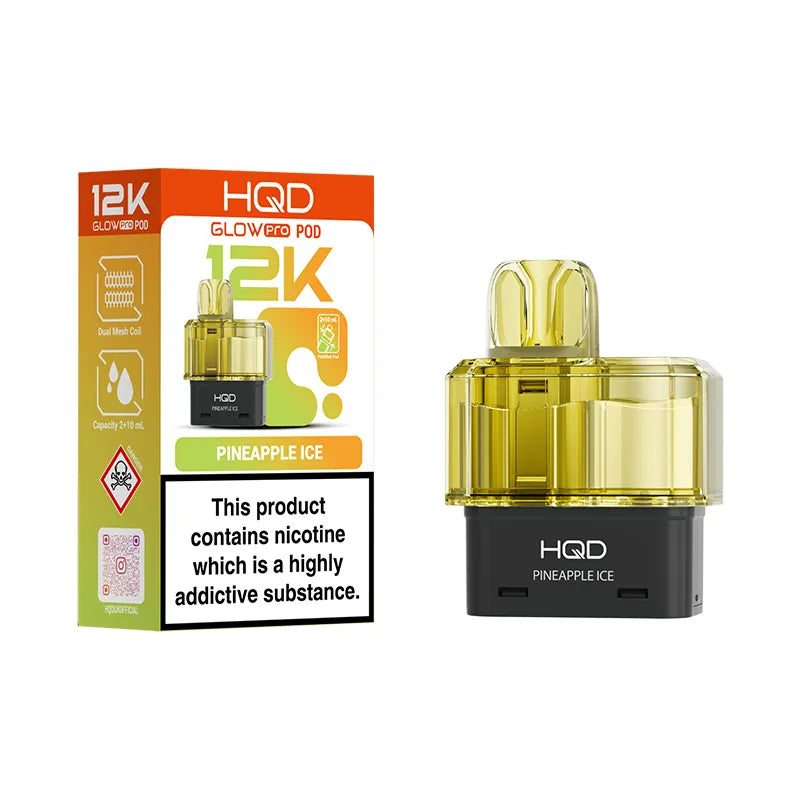 HQD Glow Pro 12K Refill Pods