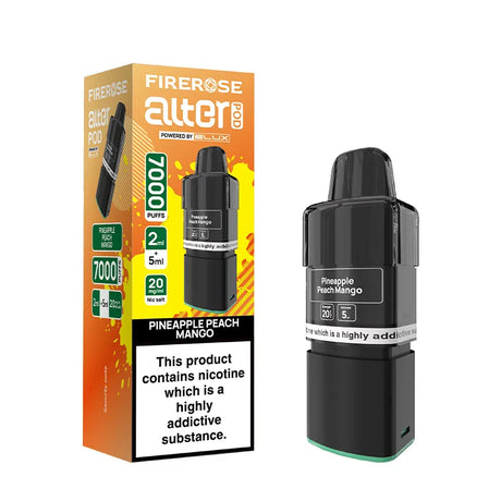 Pineapple Peach Elux Firerose Alter 7000 Prefilled Pods