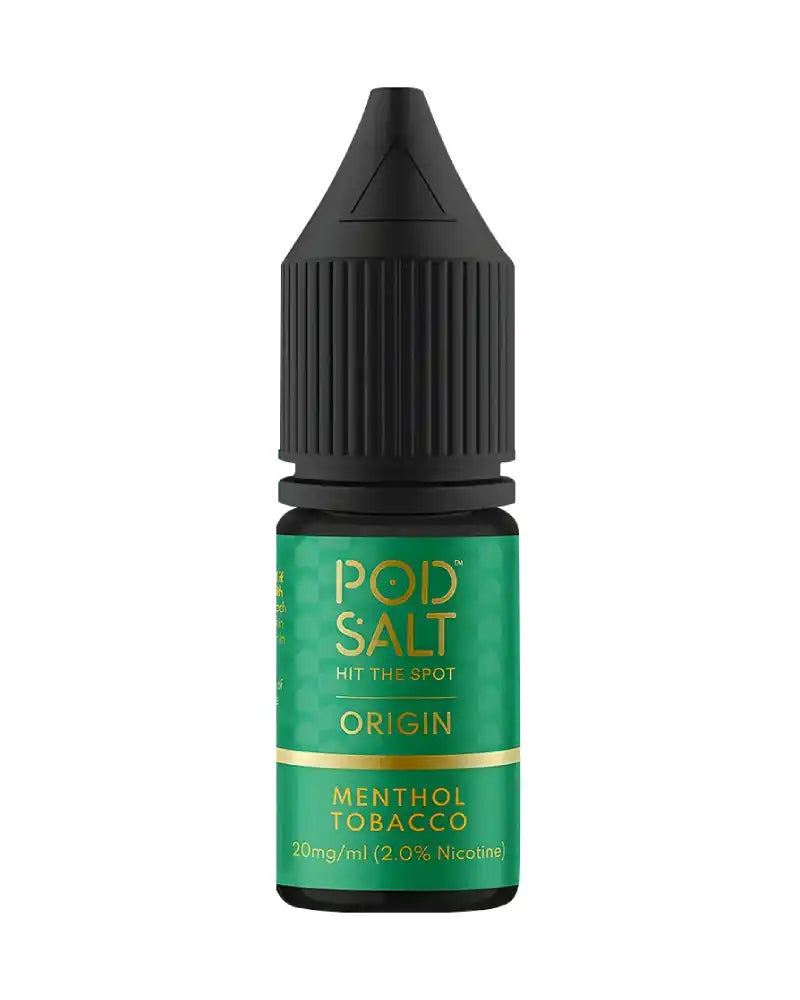 Pod Salt Origin Menthol Tobacco Nic Salt Vape Juice