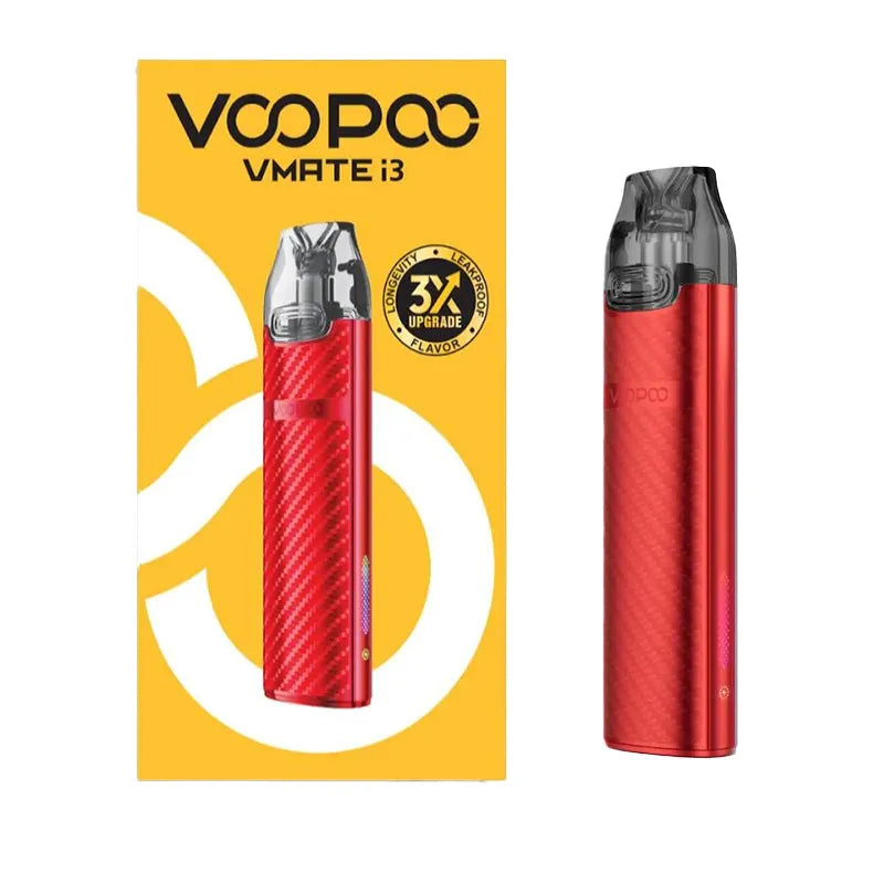 Red Voopoo Vmate i3 Pod Vape Kit