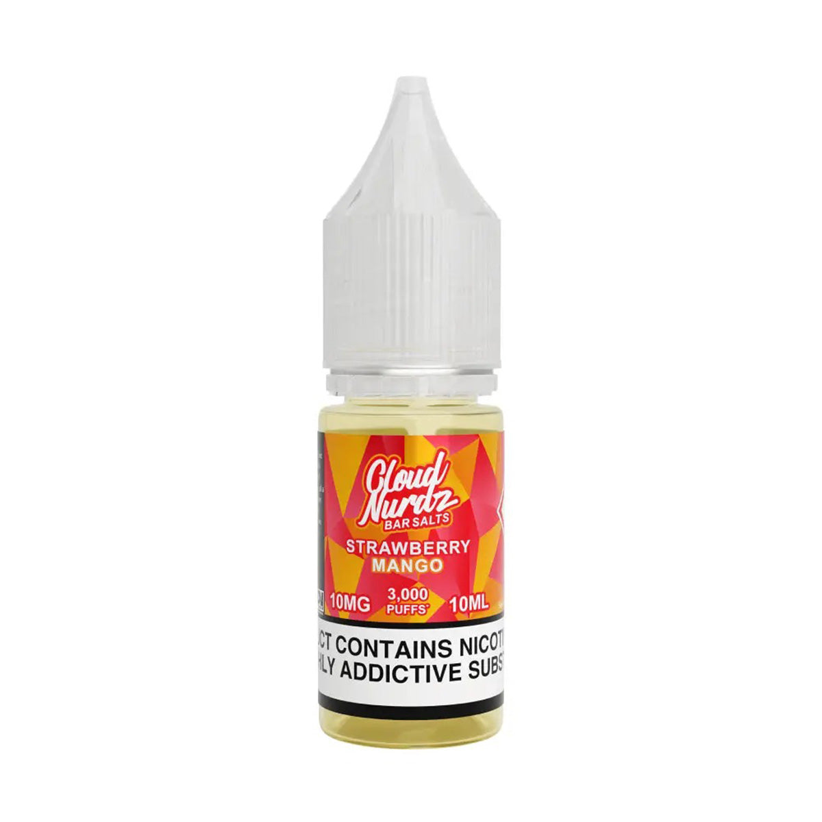 Cloud Nurdz Strawberry Mango Nic Salt Vape Juice