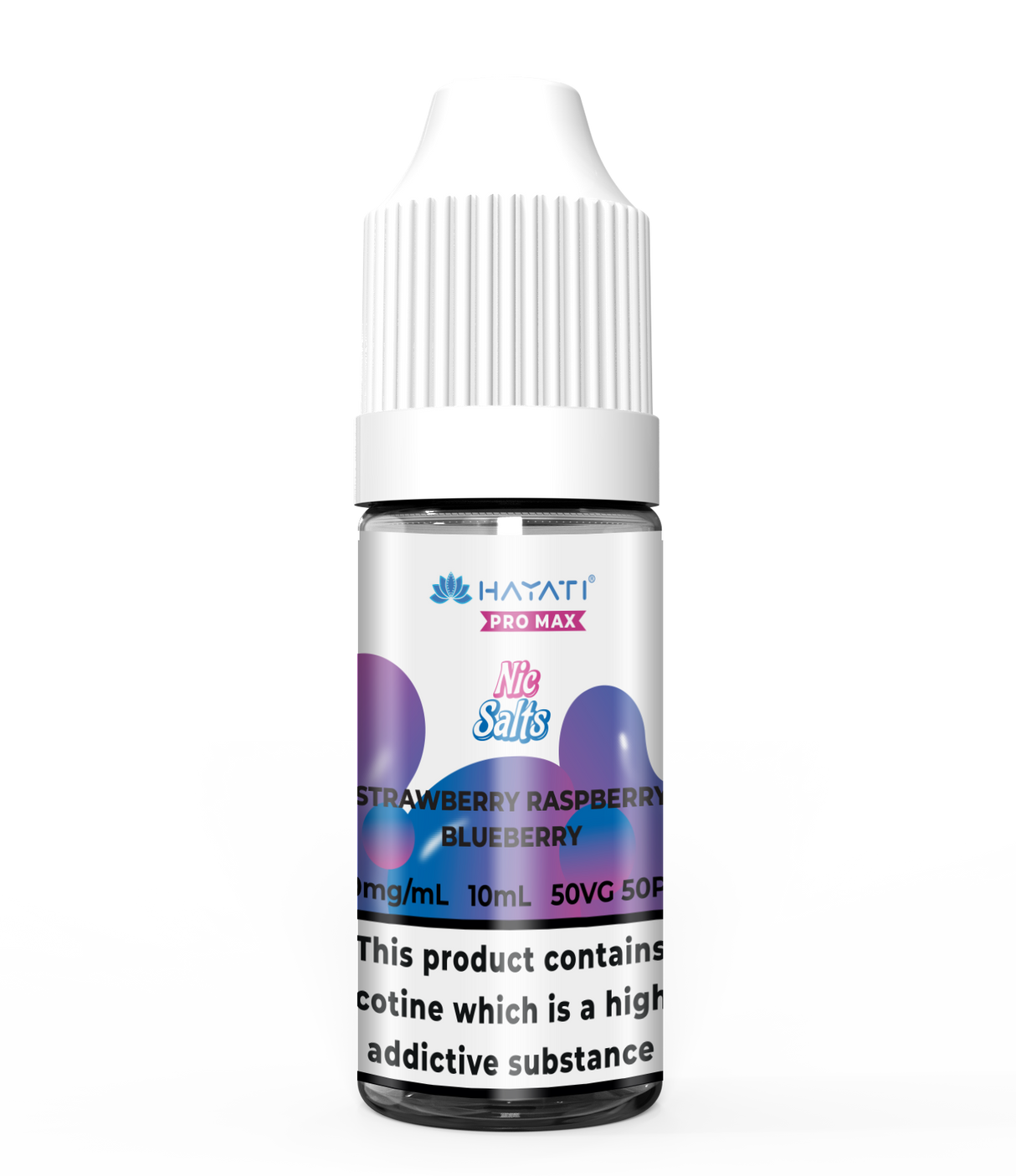 Hayati Pro Max Strawberry Raspberry Blueberry Nic Salt Vape Juice