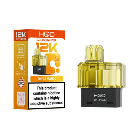 HQD Glow Pro 12K Refill Pods