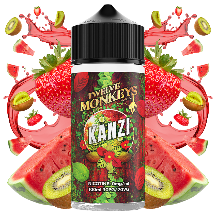 Twelve Monkeys Kanzi 100ml E-Liquid Shortfill