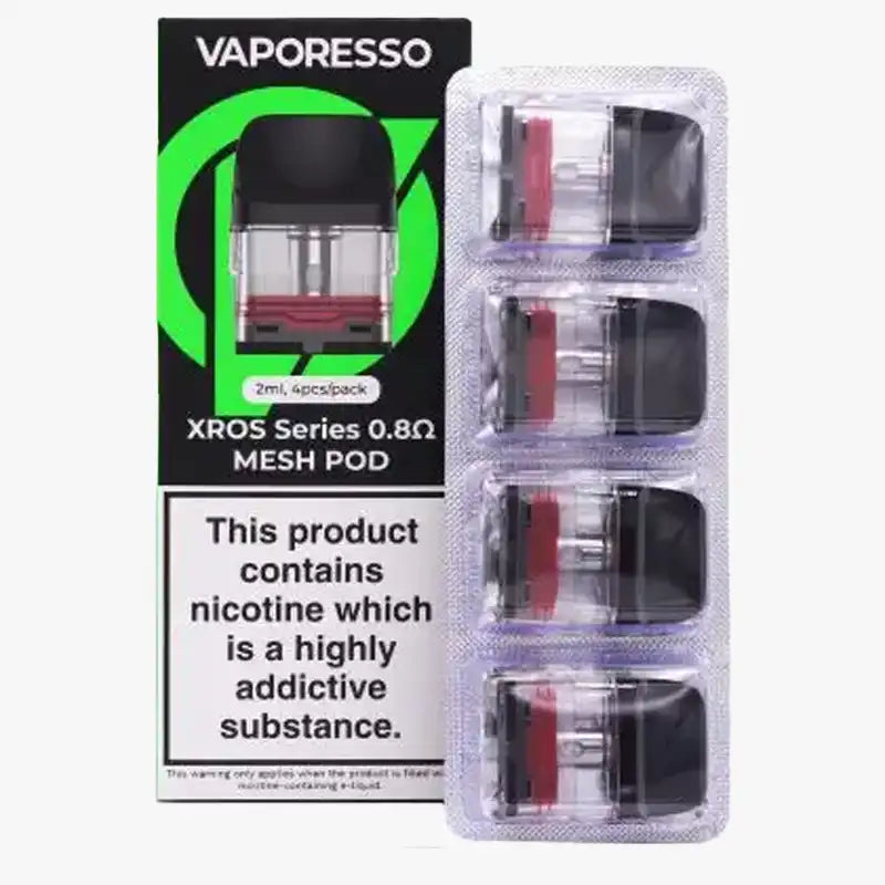 Vaporesso XROS Replacement Pods 0.8 Ohms