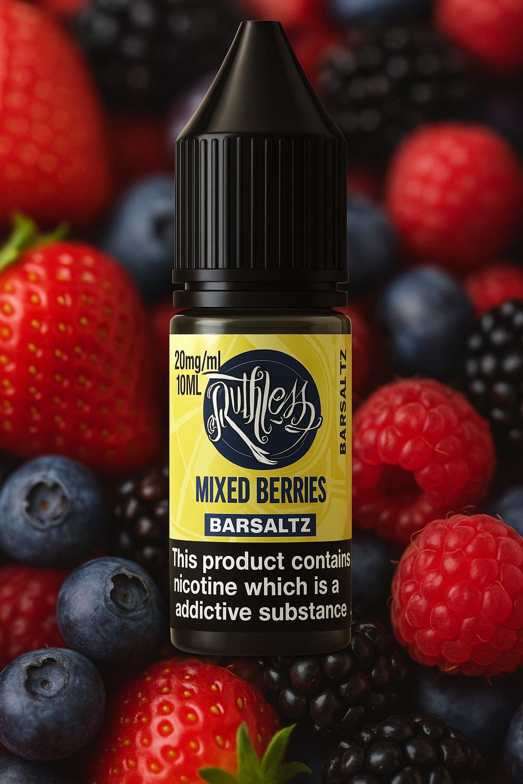 Ruthless Mixed Berries Nic Salt Vape Juice