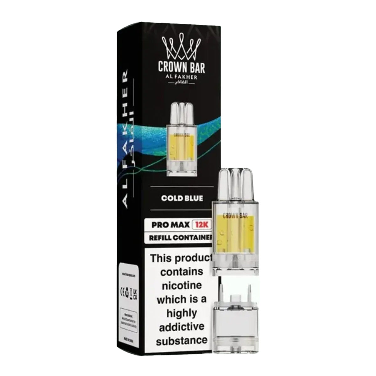 Al Fakher Crown Bar Pro Max 12K Prefilled Pods