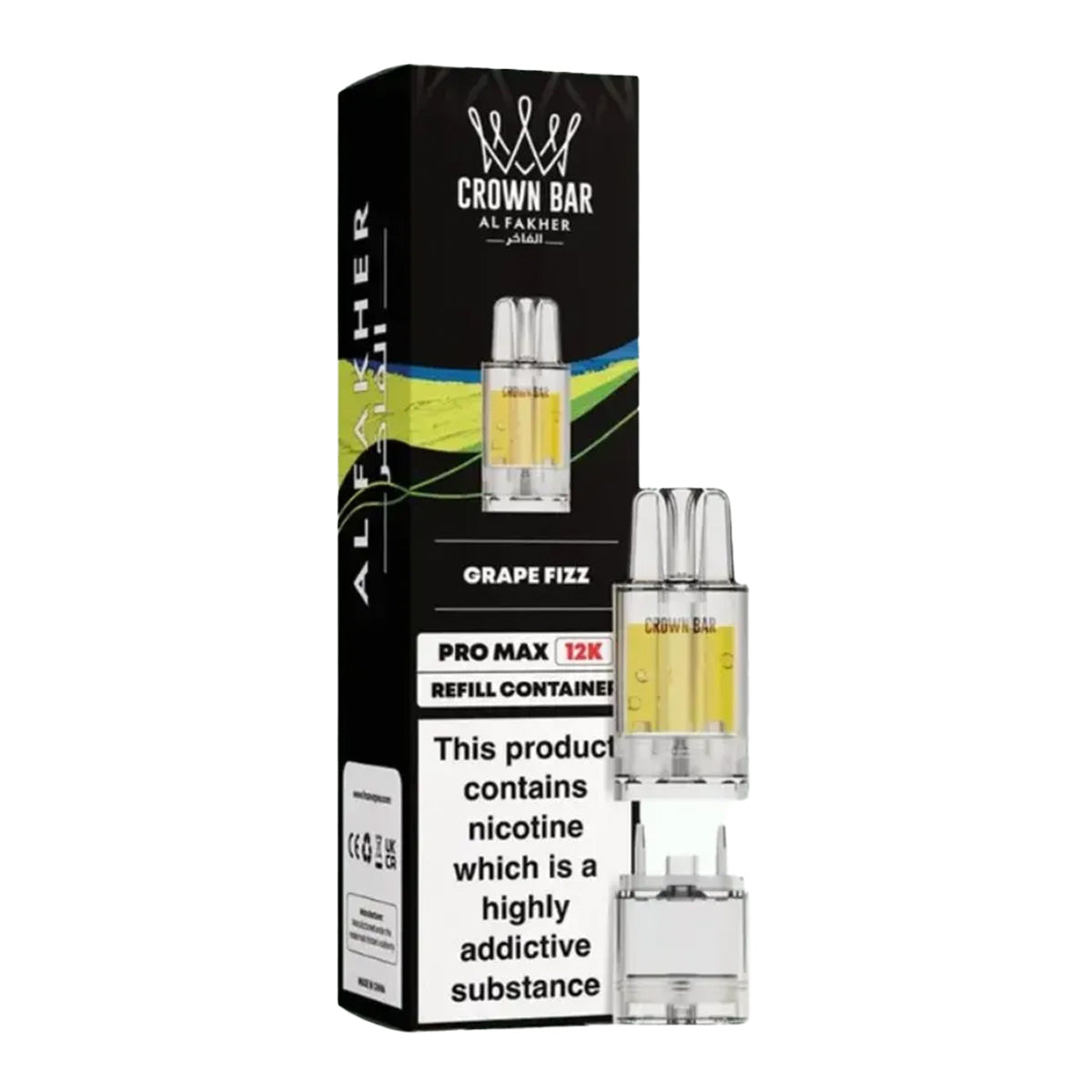 Al Fakher Crown Bar Pro Max 12K Prefilled Pods
