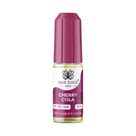 Bar Juice 5000 Cherry Cola Nic Salt 10mg 20mg – Fizzy Soda Vape – Vape Coil UK – 10 for £16