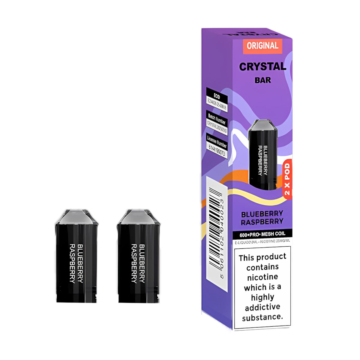 Crystal Bar Original 600 Pods