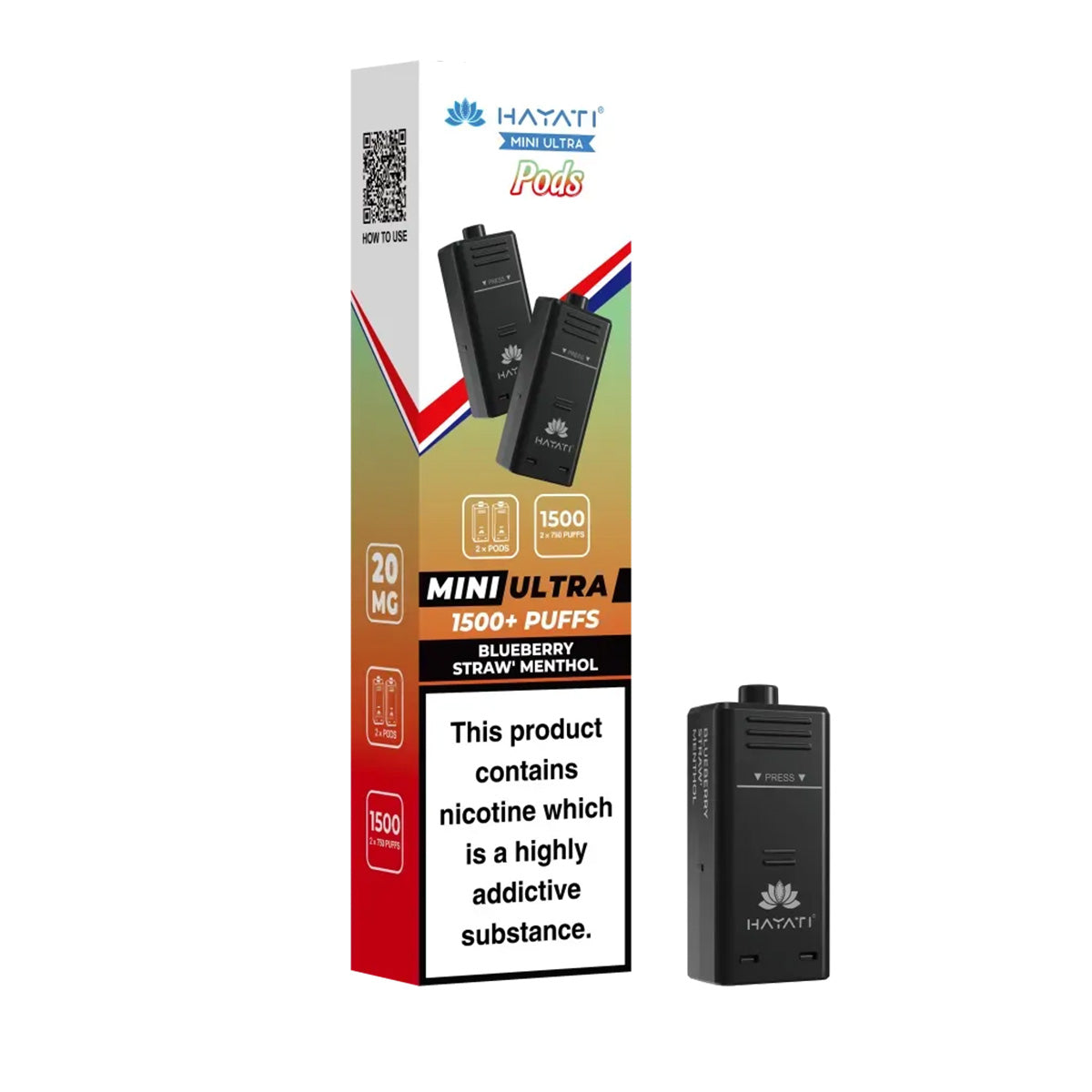 Hayati Mini Ultra 1500 Prefilled Pods