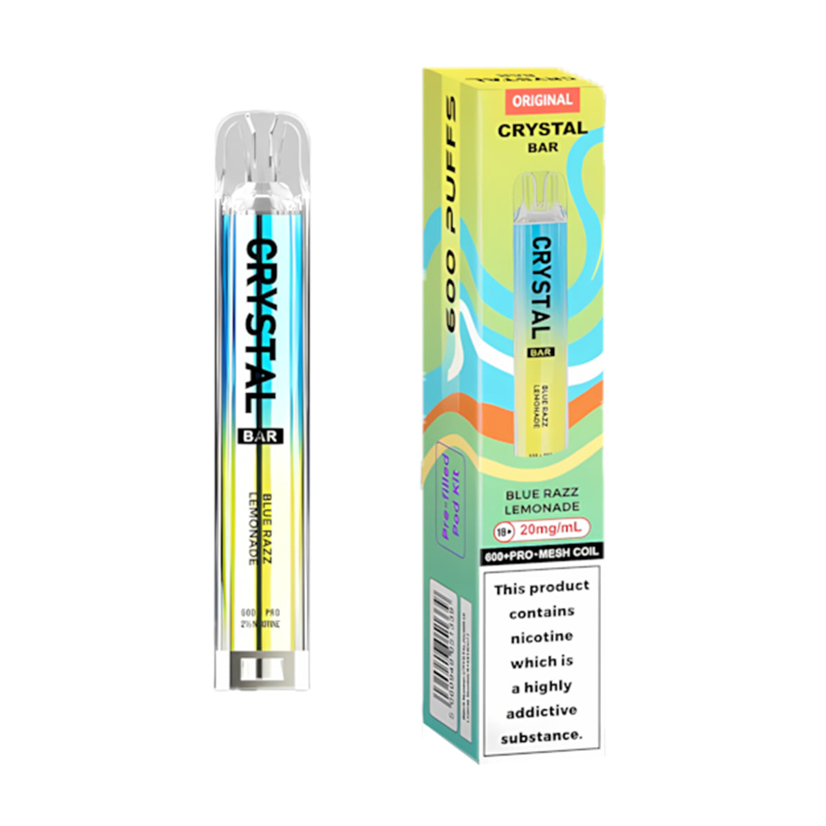 SKE Crystal Bar 600 Pod Kit
