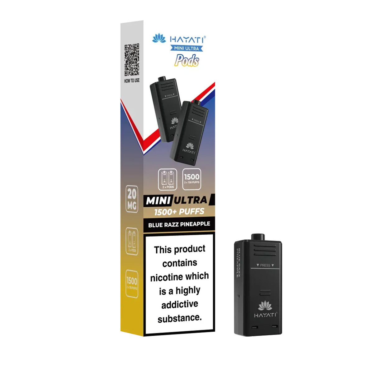 Hayati Mini Ultra 1500 Prefilled Pods