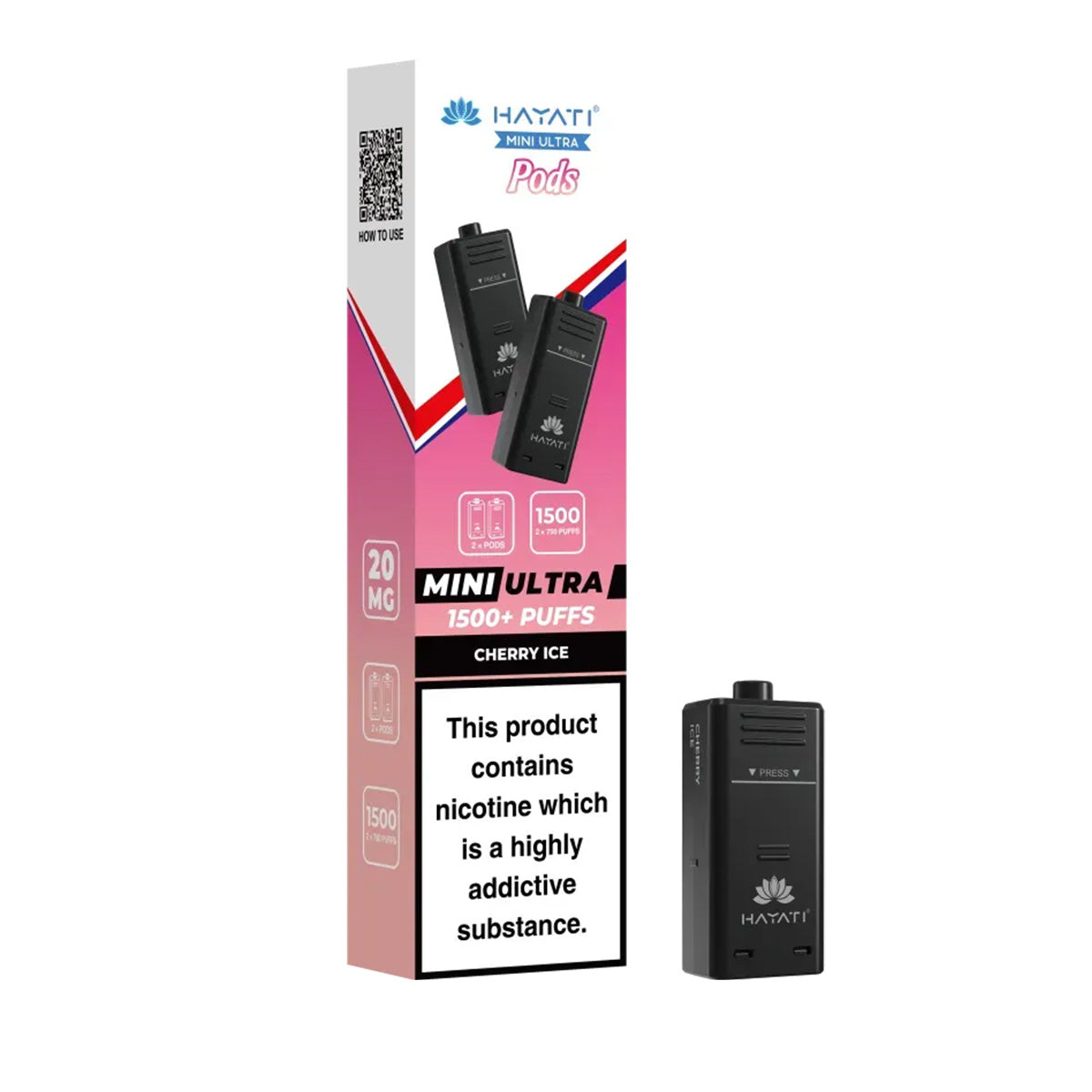 Hayati Mini Ultra 1500 Prefilled Pods