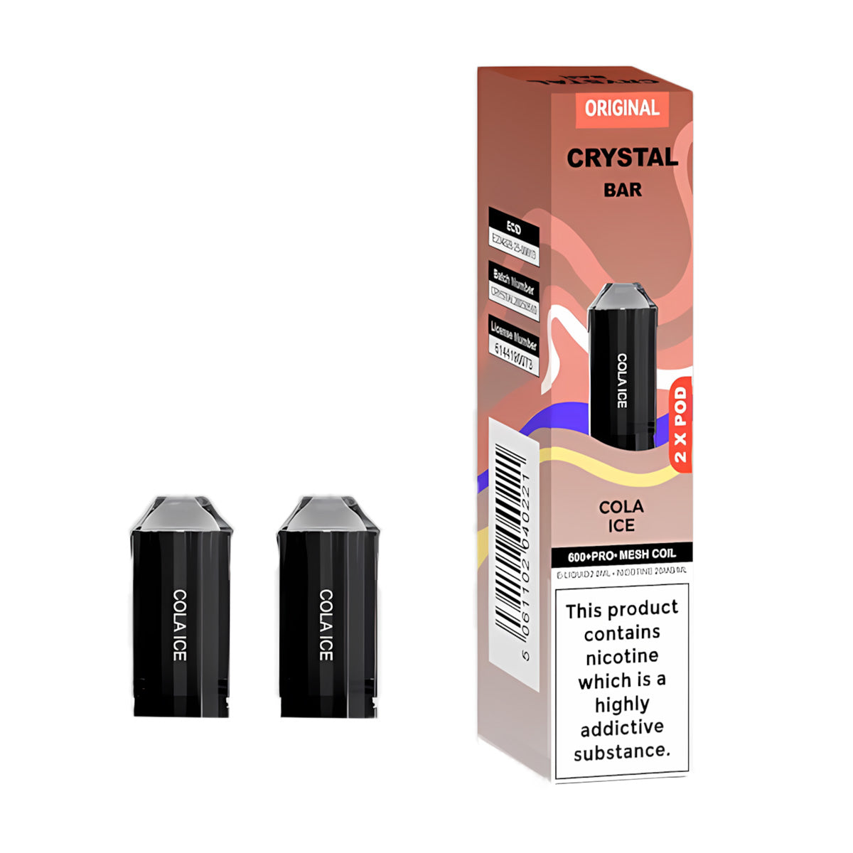 Crystal Bar Original 600 Pods