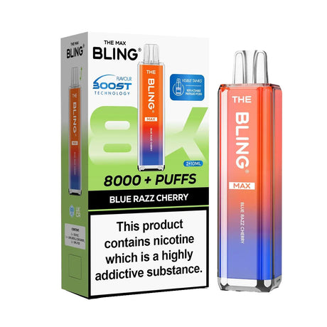 The Crystal Bling Max 8000 Prefilled Vape kit