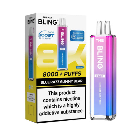 The Crystal Bling Max 8000 Prefilled Vape kit