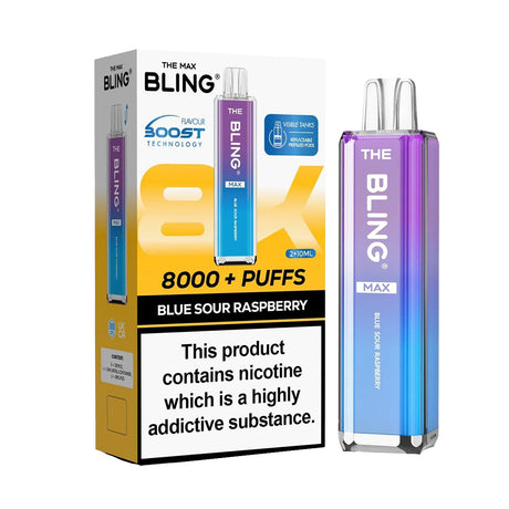 The Crystal Bling Max 8000 Prefilled Vape kit