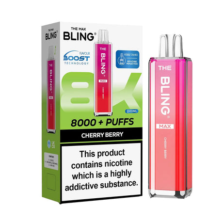 The Crystal Bling Max 8000 Prefilled Vape kit