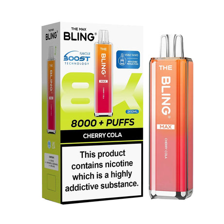 The Crystal Bling Max 8000 Prefilled Vape kit