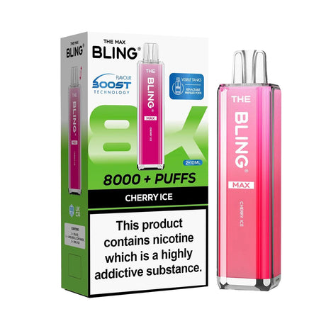 The Crystal Bling Max 8000 Prefilled Vape kit