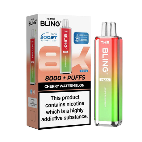 The Crystal Bling Max 8000 Prefilled Vape kit