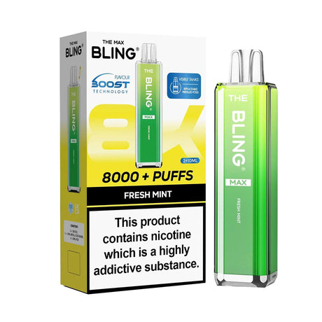 The Crystal Bling Max 8000 Prefilled Vape kit