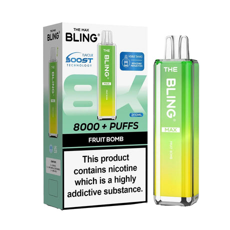 The Crystal Bling Max 8000 Prefilled Vape kit