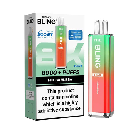 The Crystal Bling Max 8000 Prefilled Vape kit