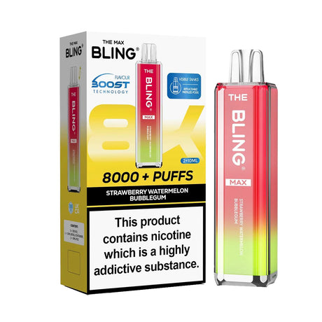 The Crystal Bling Max 8000 Prefilled Vape kit