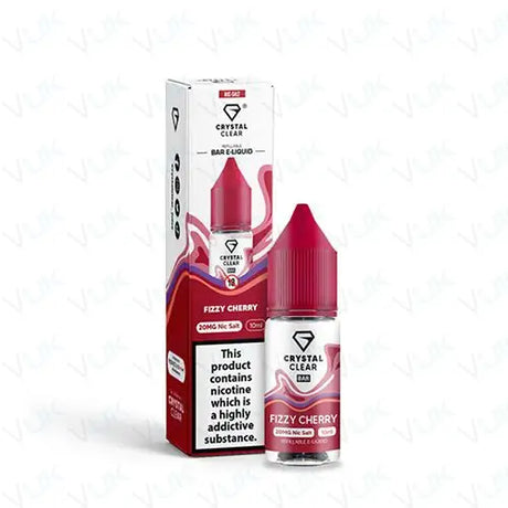 Crystal Clear Fizzy Cherry Nic Salt Vape Juice