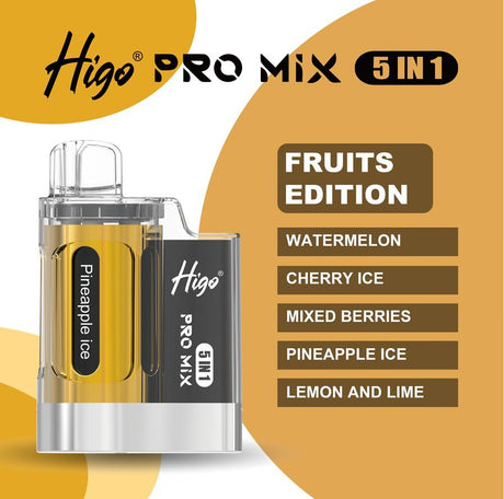 Higo Pro Mix 5 in 1 Disposable Vape