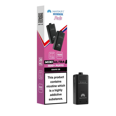 Hayati Mini Ultra 1500 Prefilled Pods