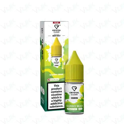 Crystal Clear Gummy Bear Nic Salt Vape Juice