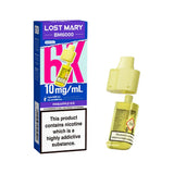 Pineapple Ice Lost Mary BM6000 Zero Nicotine Prefilled Pods