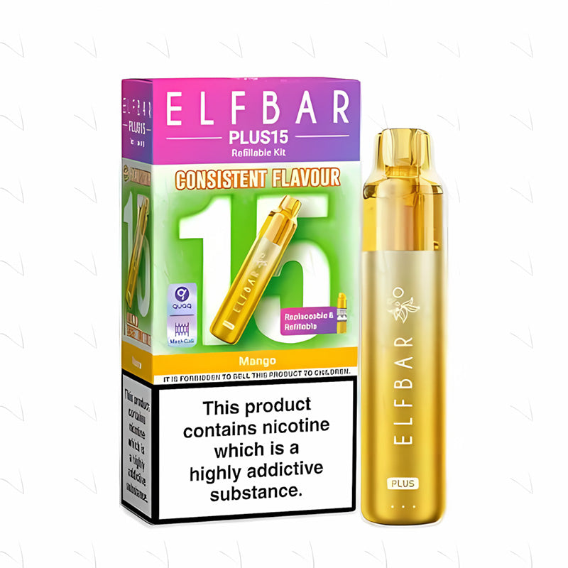 Elf Bar Plus 15 Prefilled Pod Kit