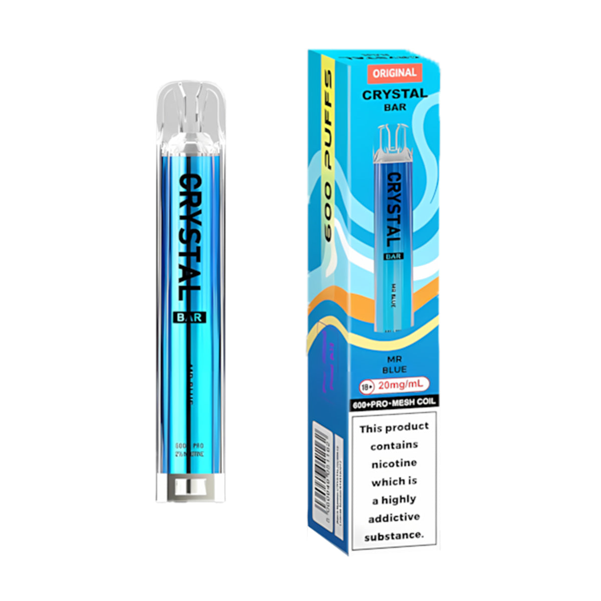 SKE Crystal Bar 600 Pod Kit